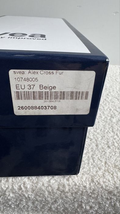 Nowe kapcie papcie damskie Svea 37 futrzane
