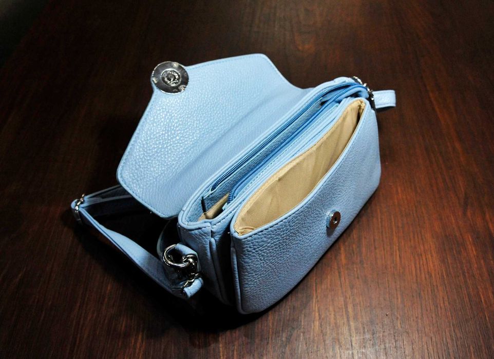 Mala com compartimentos pele PU