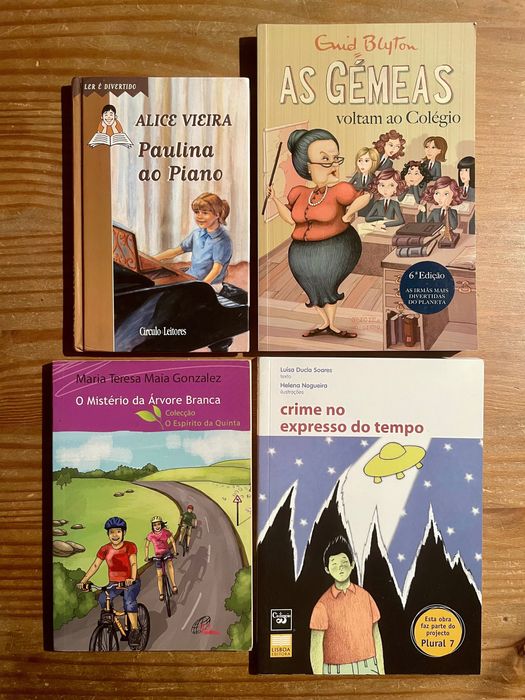 Pack 4 livros - PNL - 2.° Ciclo (portes grátis)