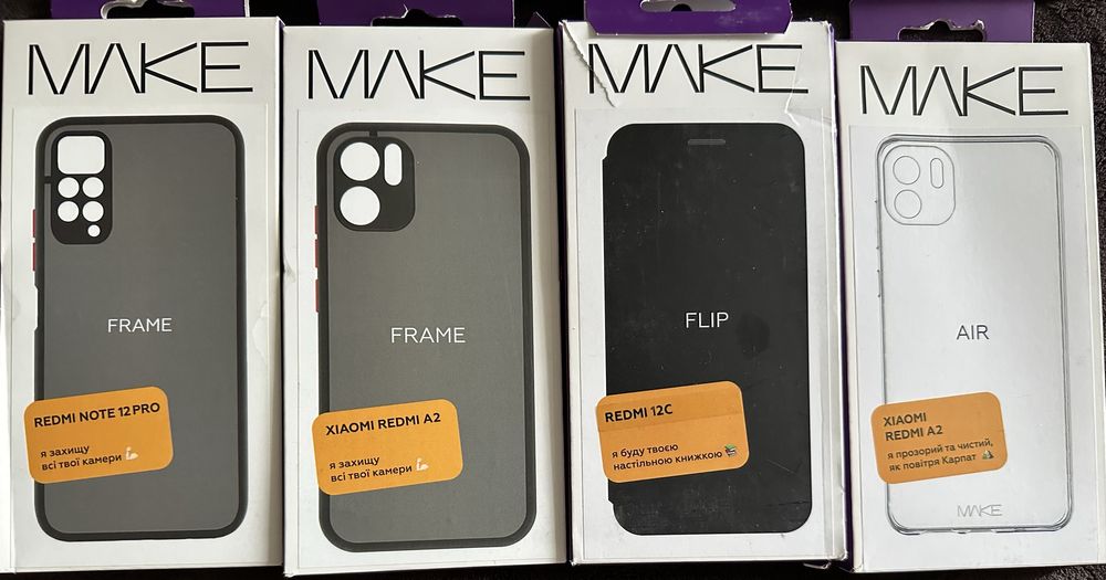 Чохол Redmi A2, 12c, NOTE 12PRO, Case