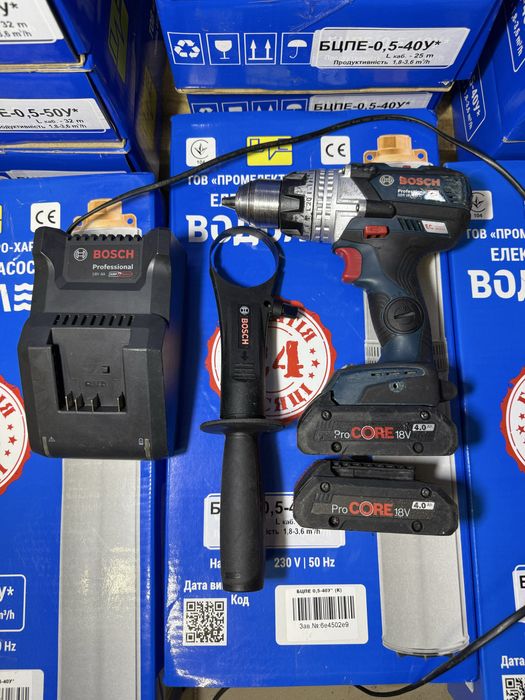 Акумуляторний шуруповерт Bosch GSR 18V-110 C Professional