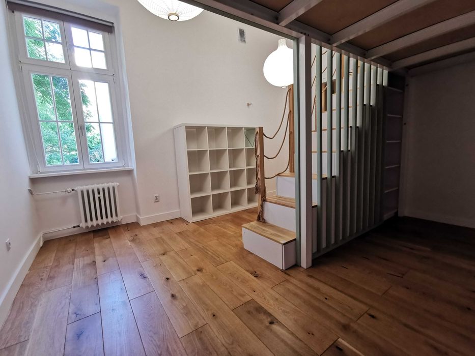 Krzyki Borek, unikatowy apartament, 78m2/3 pok, balkon, kamienica; 5000zł