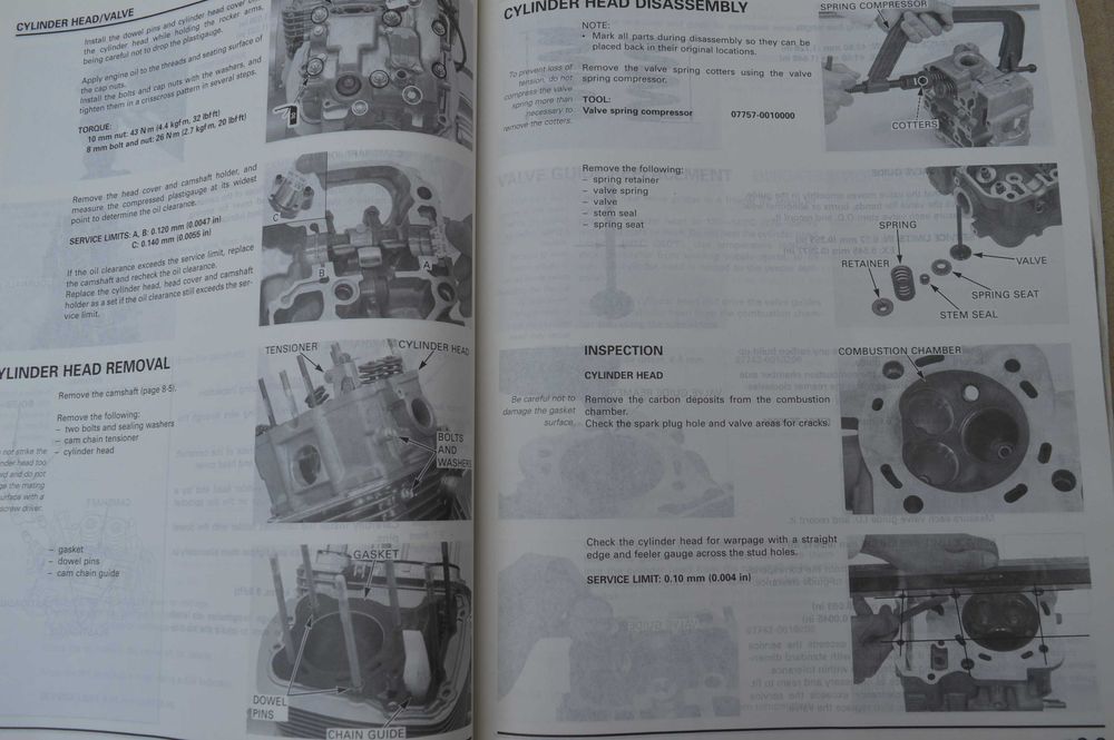 Honda VTX 1300 SERWISÓWKA instrukcja manual OEM