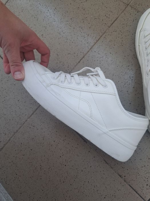 Білі кеди , 40 розмір, zara