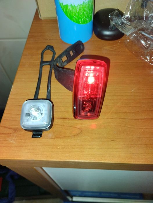 Conjunto luzes btwin