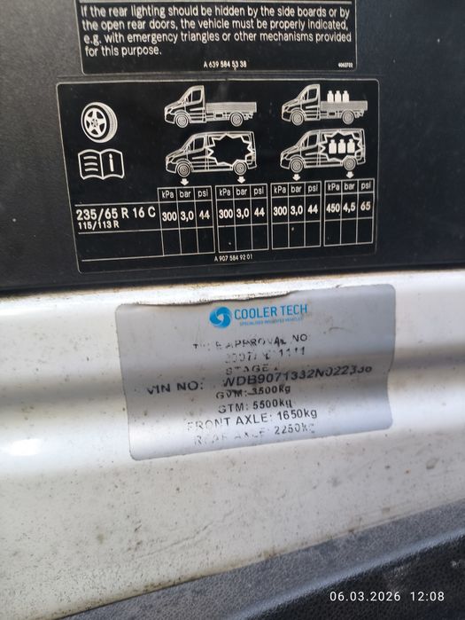 Евакуатор, лавета  Mercedes Sprinter 2018 314 CDI, автомат, Англієць