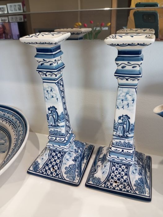 Serviço loiça pintado á mão