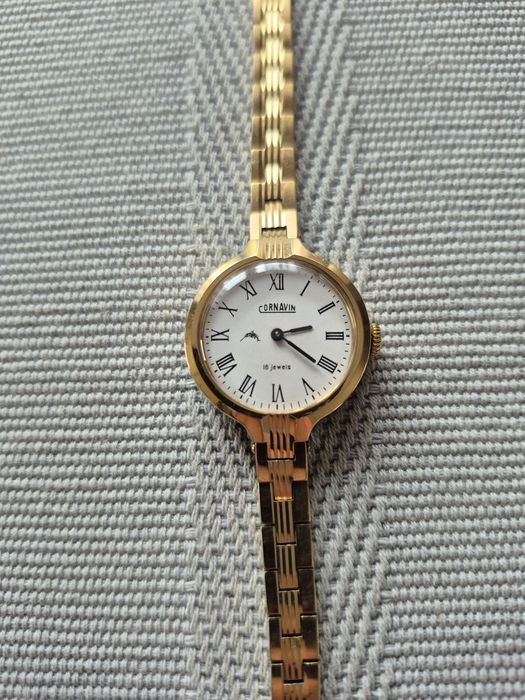 Śliczny zegarek damski mechaniczny Cornavin