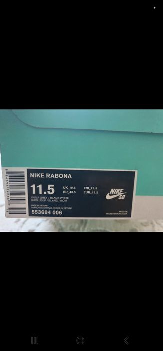 Nowe buty Nike Rabona SB