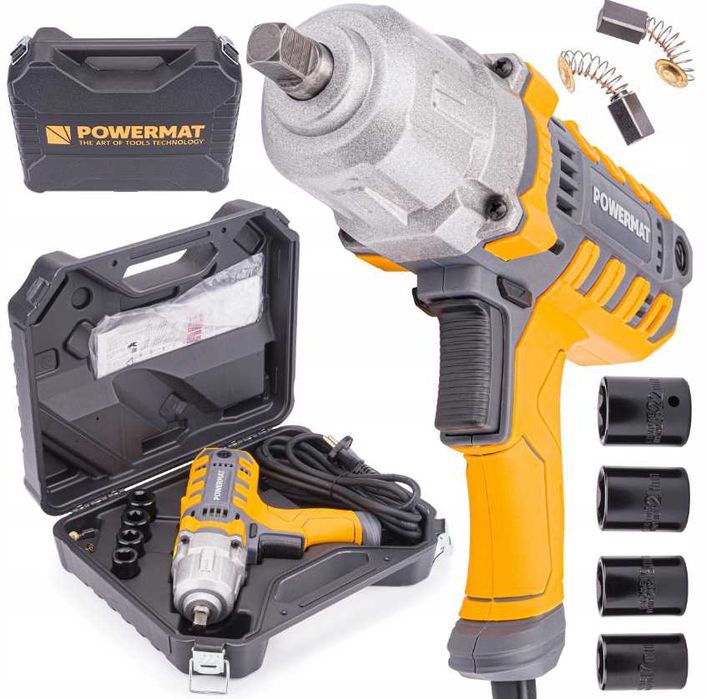 Udarowy Klucz ELEKTRYCZNY Do Kół 2100W 800NM 1/2'' PM-EKU-2100M PM0836