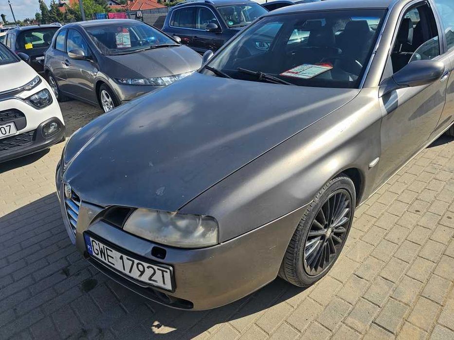 Alfa Romeo 166/PT do 2027r/2.4JTD diesel/150KM/2004r/skóry/okazja
