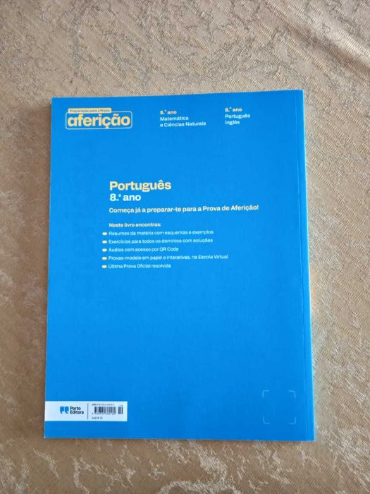 Preparação para a Prova de Aferição - Português - 8.º Ano (NOVO)