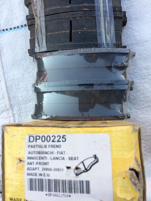 фиат лянча ленча альфа ромео колодки тормозные тормозні лампа