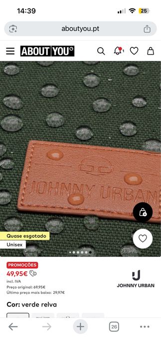 Mochila Johnny Urban