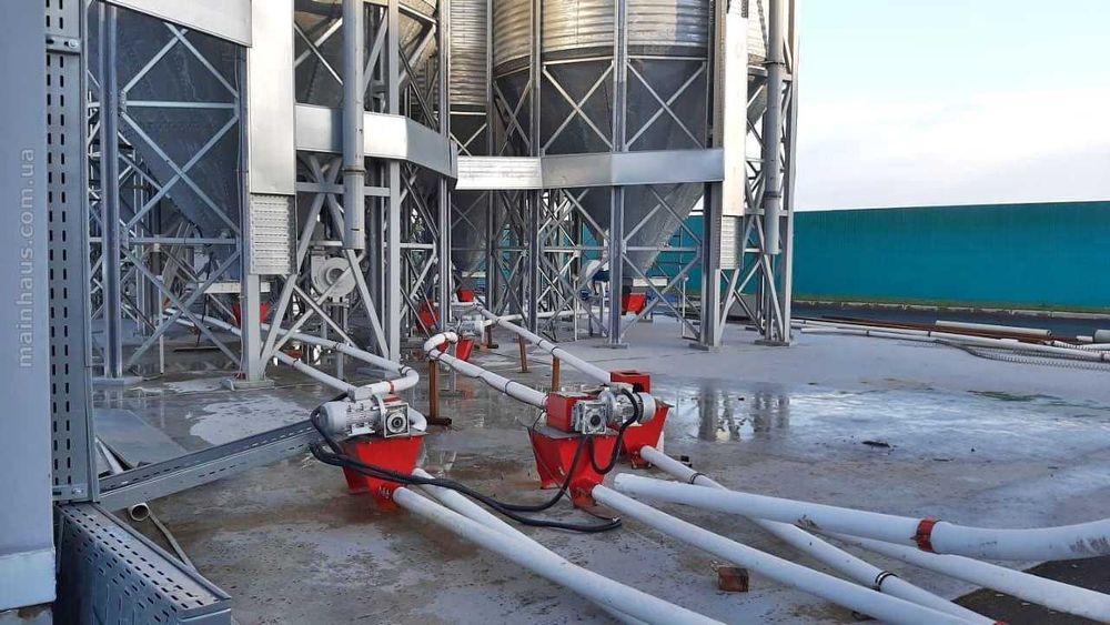 навантажувач гнучкий шнековий гибкий шнек конвеєр спіральний FA90