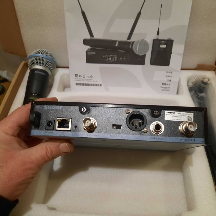 Радіосистема Qlxd24 Shure beta sm58