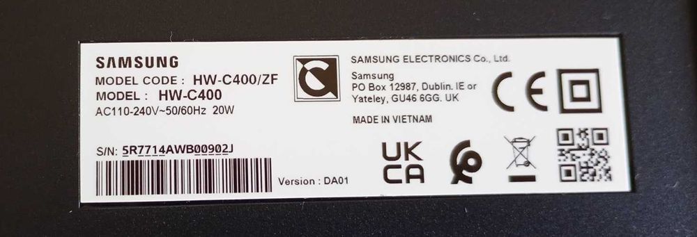Soundbar Samsung HW C400