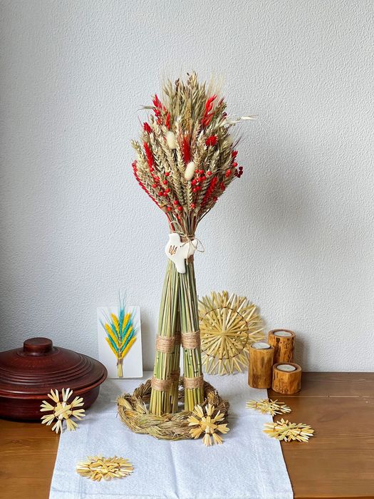 Дідух, дідухи, сніп, подарунок Різдво, декор на Різдво