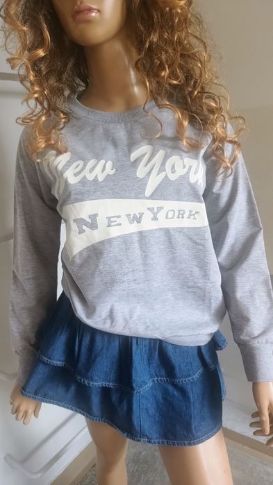 Szara bluza NewYork