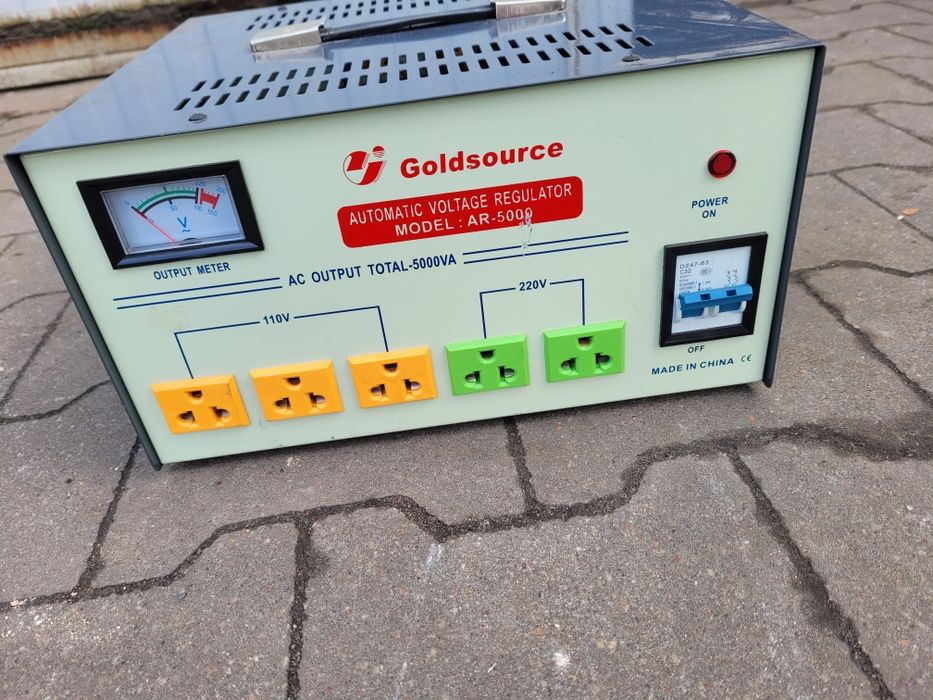Goldsource ar-5000 Przetwornica transformator 110v 230v