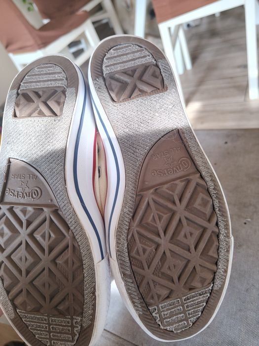 Tenisówki Converse na gumce rozmiar 37,5