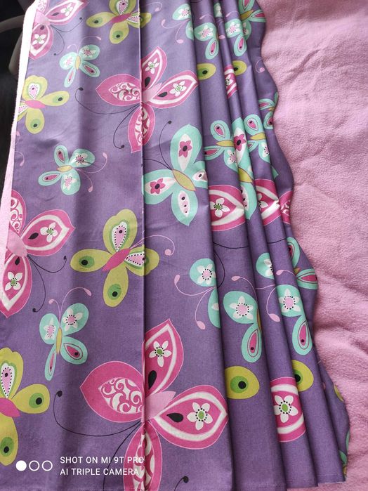 Roleta rzymska Dekoria roz 130cm X 170cm motylki pokój dziecięcy