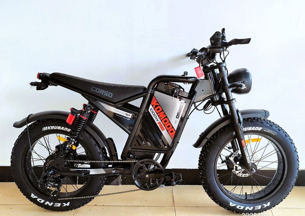 Електрофетбайк Corso Komodo Pro  двигун 1000W,акумум літієвий 48V/21Ah
