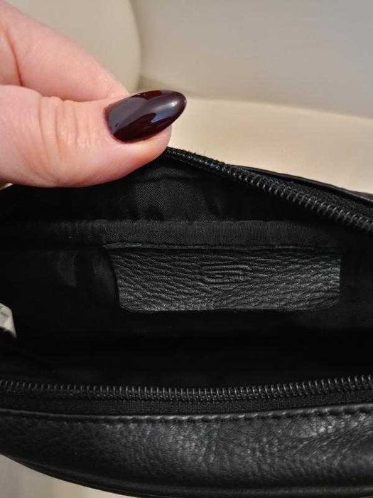 Чоловіча шкіряна сумка-мессенджер Galeria Kaufhof (Hімеччина)