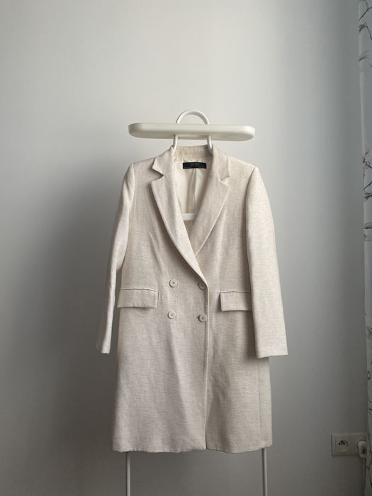 Zara płaszcz damski elegancki