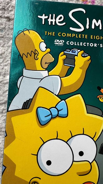 Sprzedam DVD Simpsonowie (The Simpsons) – sezony 3, 8 i 10.