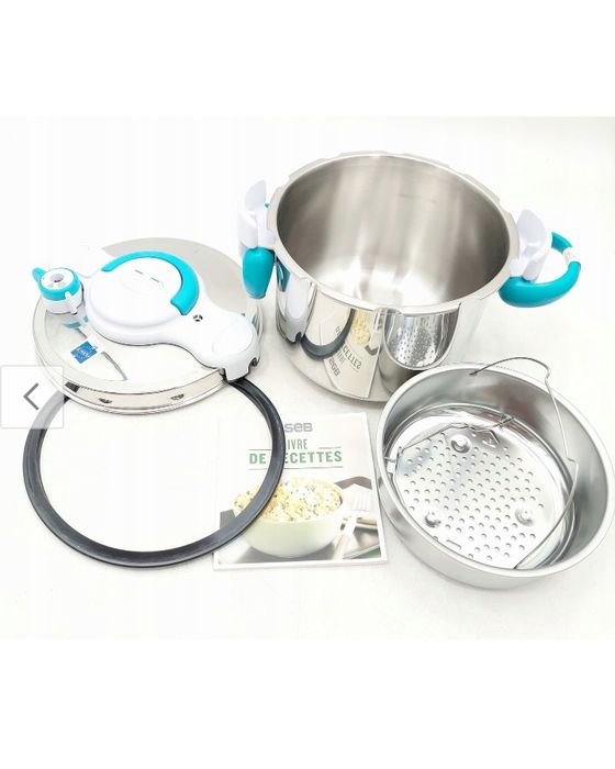 Szybkowar SEB 6 l odcienie niebieskiego, srebrny Przemyśl • OLX.pl