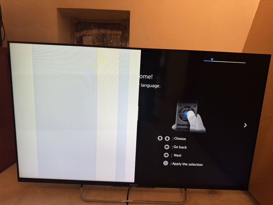 Tv sony para reparacao ou pecas kdl-50w805b