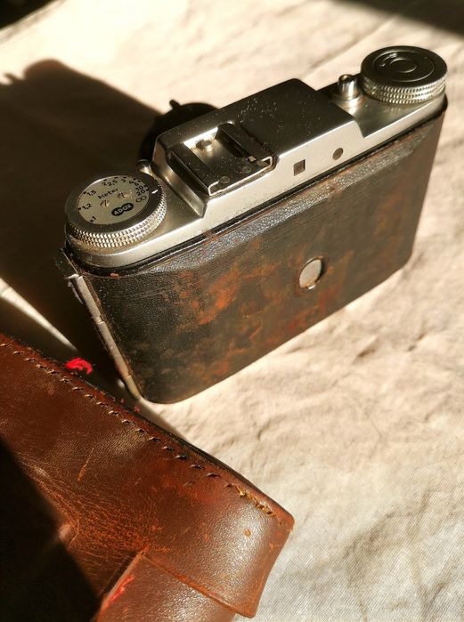 Máquina fotográfica antiga Agfa