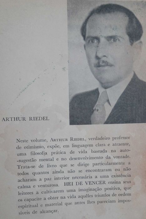 Hei de Vencer de Arthur Riedel
