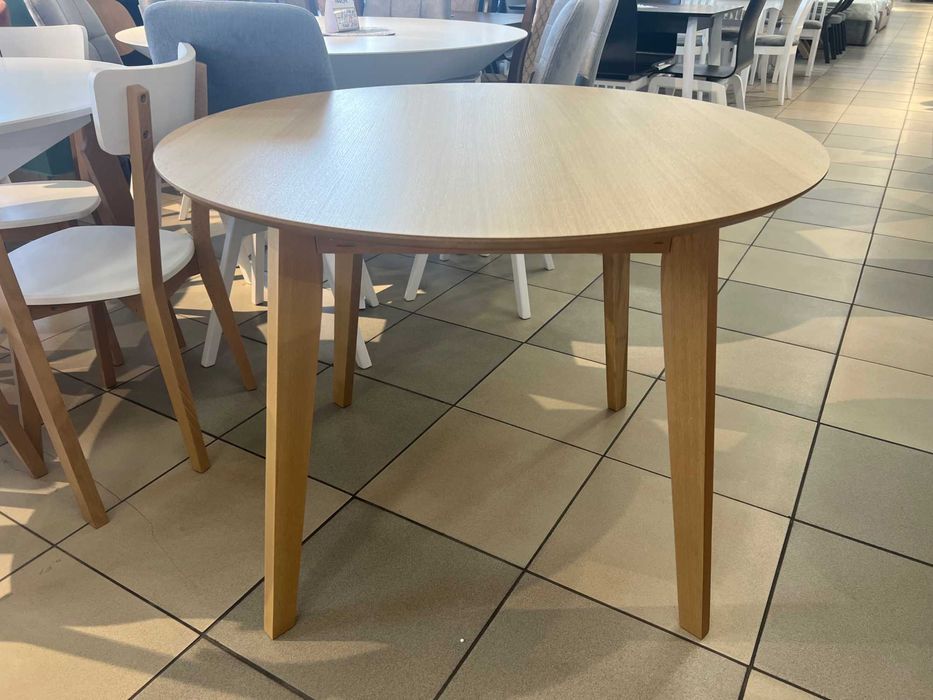 Стіл Марс Д100 круглий суцільний на кухню для дому кухонний для кухні