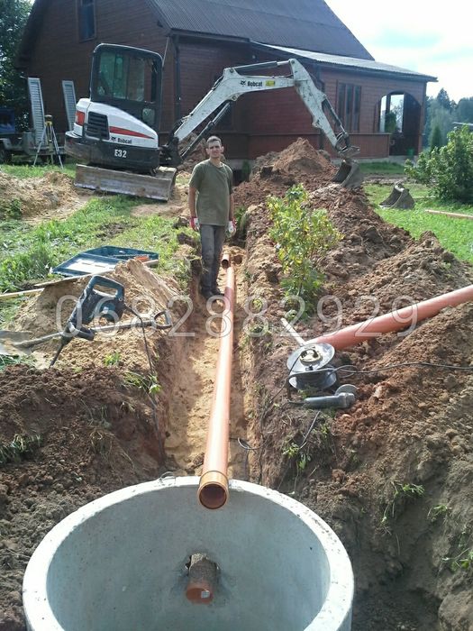Чистка сливных ям.Ремонт выгребных ям.строительство новых сливных ям ...