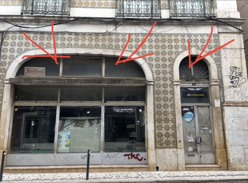 local na rua da Boavista, 1 andar ideal por estudio ou co-working