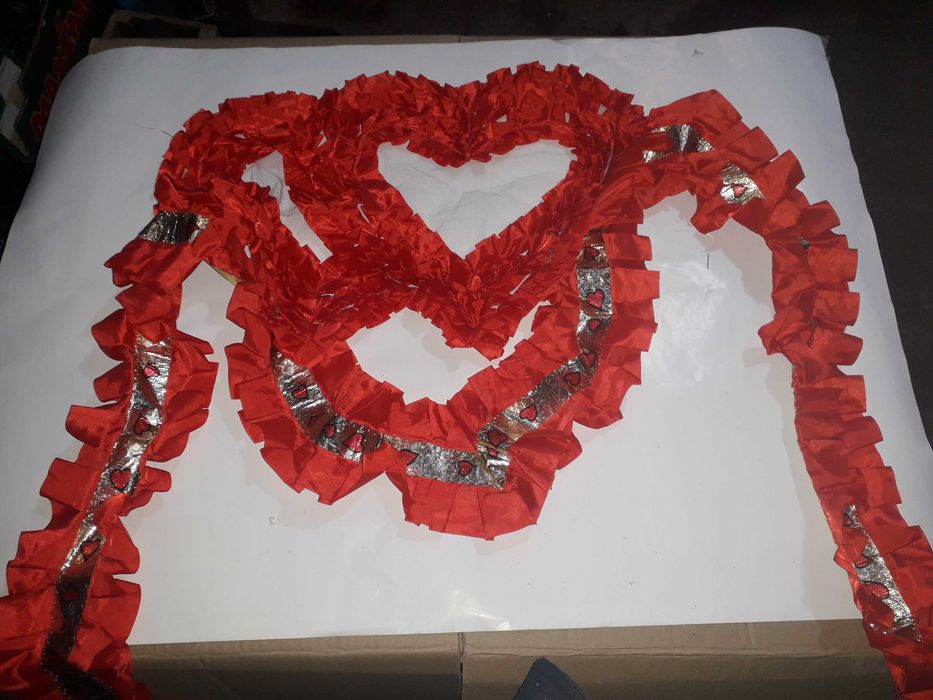 Набор украшений для свадебных автомобилей б/у.