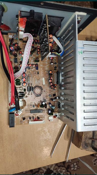 Сабвуфер ВВК 5.1 все запчасти TFA9843J, PT2322-S, F4558P-E1