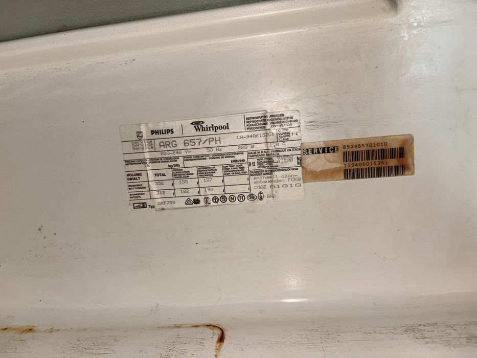 Frigorífico Whirlpool Original