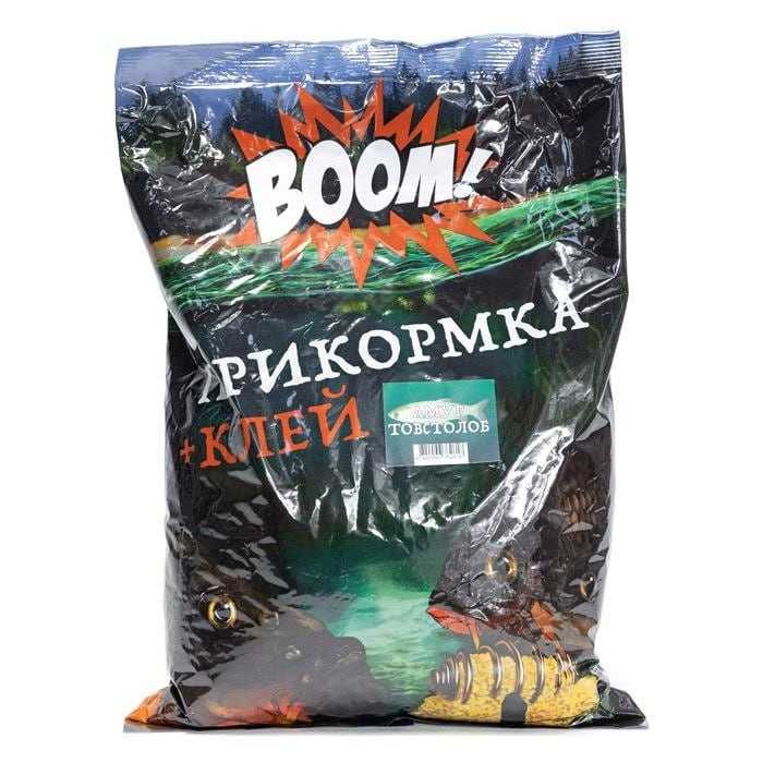 Прикормка Boom ТОП із додаванням клею 900 г різні смаки
