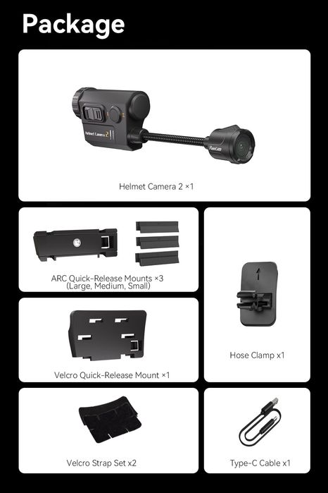 Камера RunCam Helmet Cam 2 на шолом