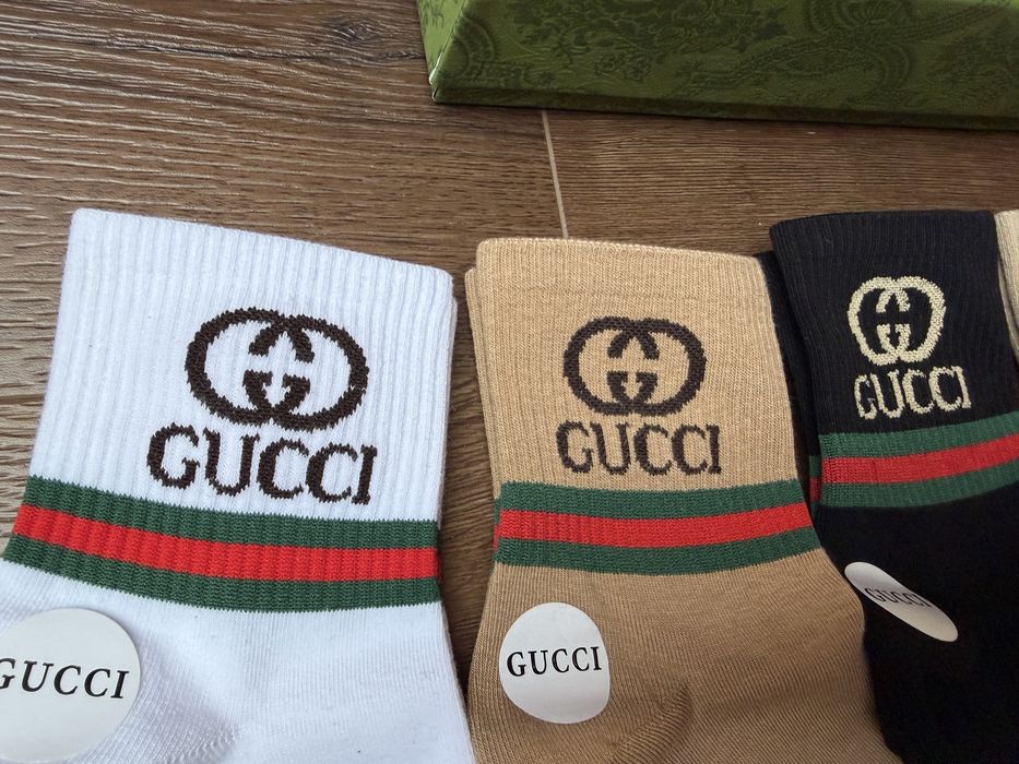 Skarpetki Gucci unisex 5 par