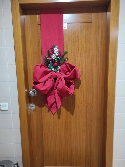 Enfeite de porta,frente e verso.