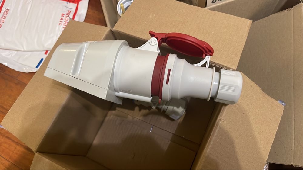 вилка розетка 32а