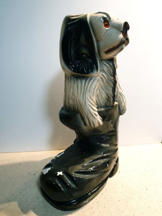 Lindo,  grande mealheiro vintage em cerâmica dos anos 70