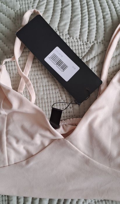 Bralet Top Beż Nowy