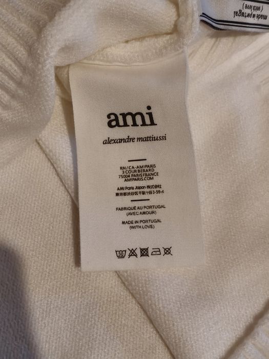 Ami Paris Sweter Biały