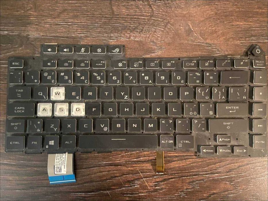 Кейкапи на Asus ROG G513 / Запчастина