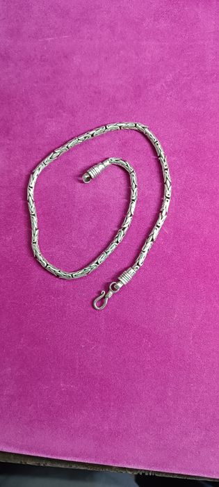 Cordão colar de prata estilo Bali